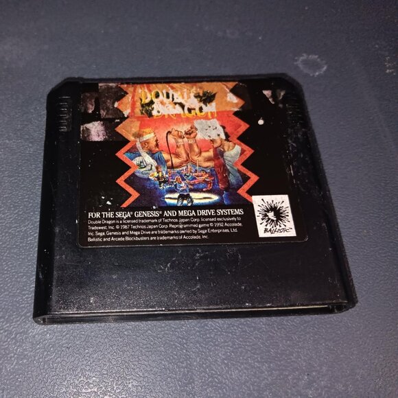 Double Dragon Used Sega Genesis Video Game RARE - Picture 1 of 2